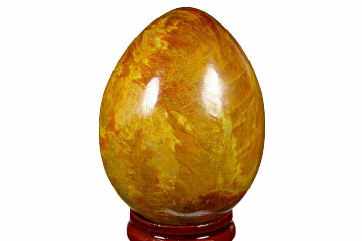 Polished Orpiment and Realgar Egg - Russia #175626